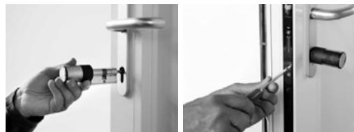 BURG WACHTER TSE 5003 - Gehen Sie beim Einbau wie folgt vor: - 4