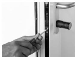 BURG WACHTER TSE 6102 - Gehen Sie beim Einbau wie folgt vor: - 5