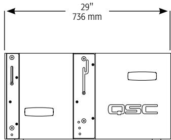 QSC AUDIO WL3082 - Traitement de signal WideLine-8 - 8