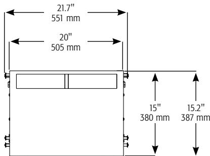 QSC AUDIO WL3082 - Traitement de signal WideLine-8 - 7