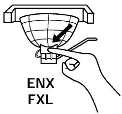 3M 900 PROJECTOR - WARNING - 2