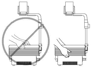 3M 900 PROJECTOR - Plegado para el transporte - 3