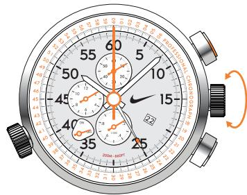 NIKE HERITAGE - SET TIME/DATE/ALARM - 5