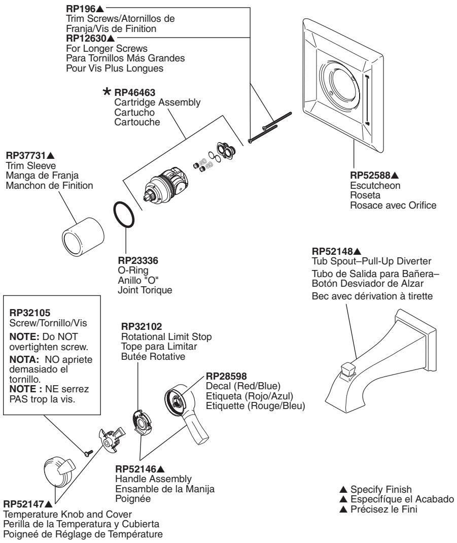 DELTA OLD MONITOR 1300-1400 - T17051, T17251, &amp; T17451 Models / Modelos / Modèles - 2