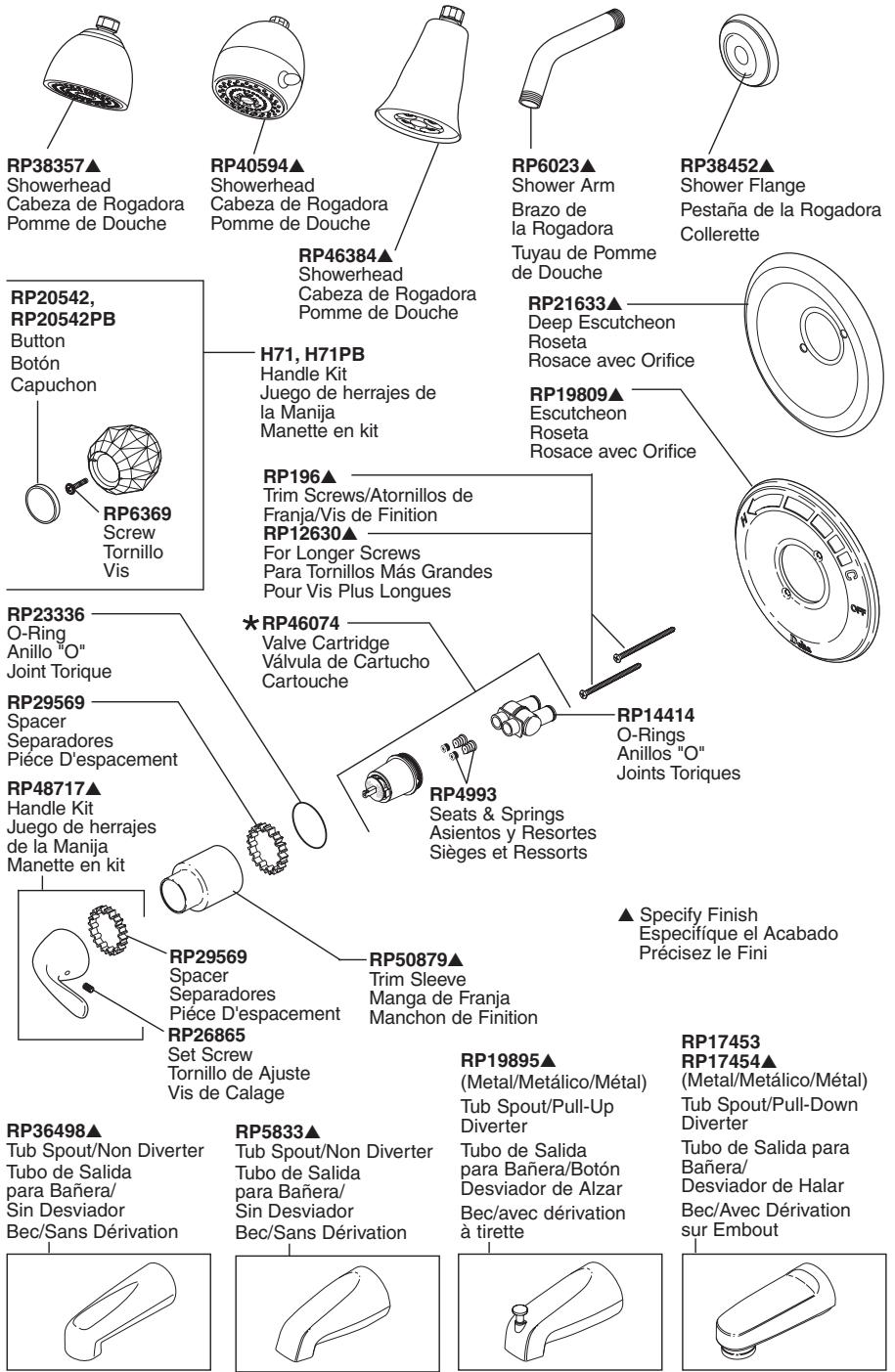 DELTA OLD MONITOR 1300-1400 - T13020, T13022, T13120, T13122, T13220, T13222, T13420, T13420-H20 &amp; T13422 Models / Modelos / Modèles - 1