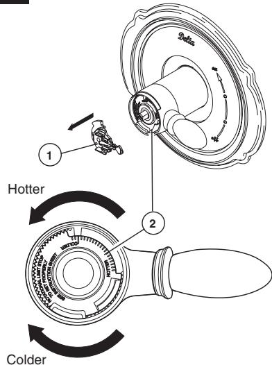 DELTA OLD MONITOR 1300-1400 - Installation and Adjustment of the Rotational Limit Stop - 3