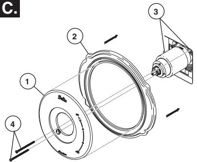 DELTA OLD MONITOR 1300-1400 - Installation des pieces de finition - 3