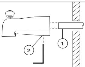 DELTA OLD MONITOR 1300-1400 - PARALAS INSTALACIONES DE LAS CABEZAS DE REGADERA: Conecte - 1