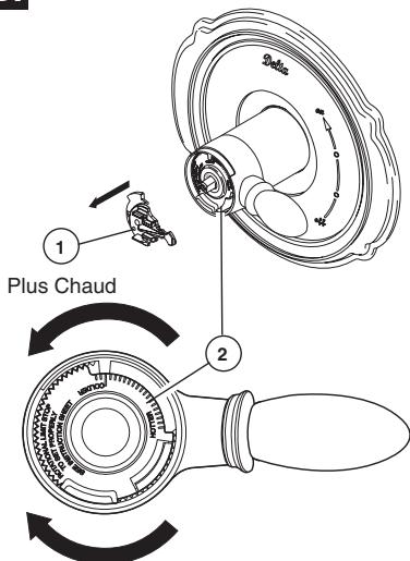 DELTA 1700 - Installation et réglage de la butée anti-échaudage - 3