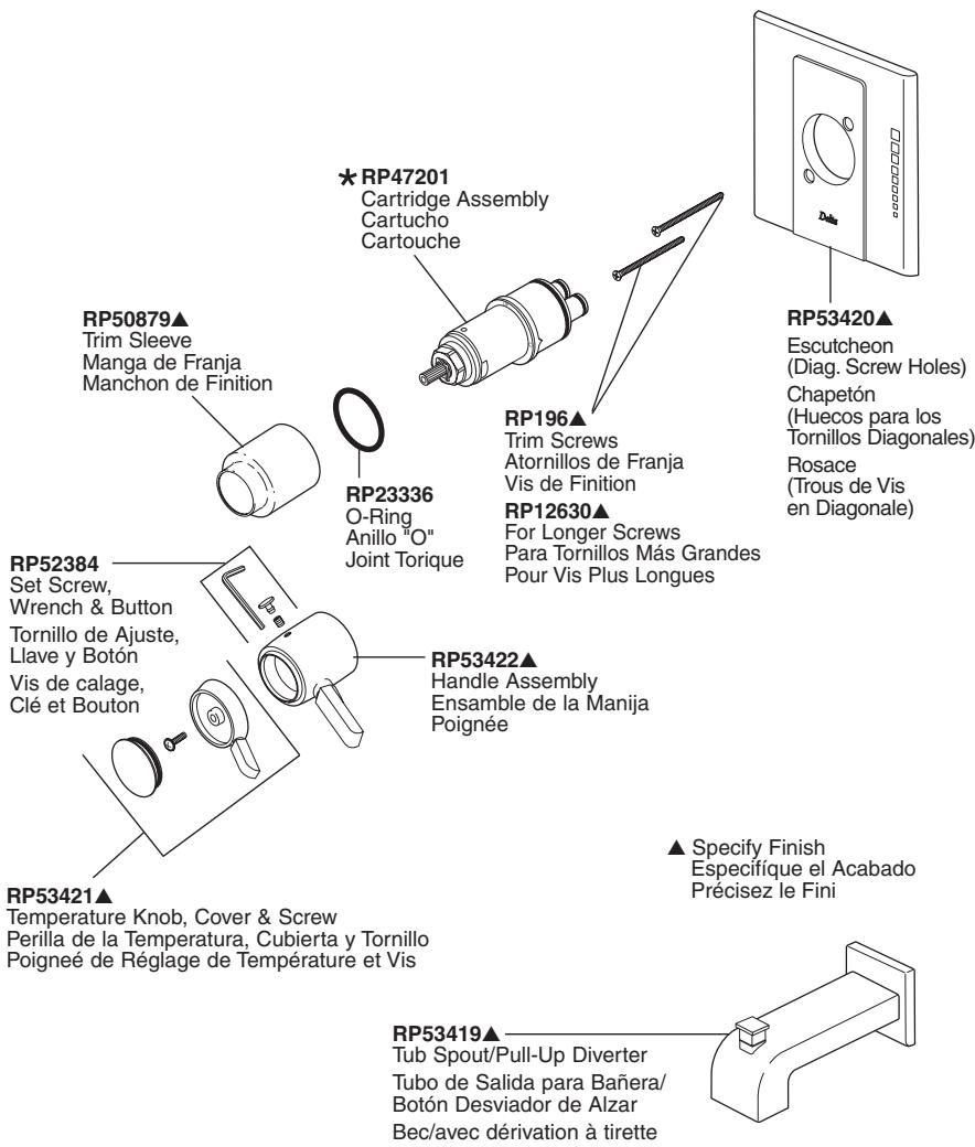 DELTA 1700 - T17082,T17085,T17282,T17285,T17482 &amp; T17485 - 4