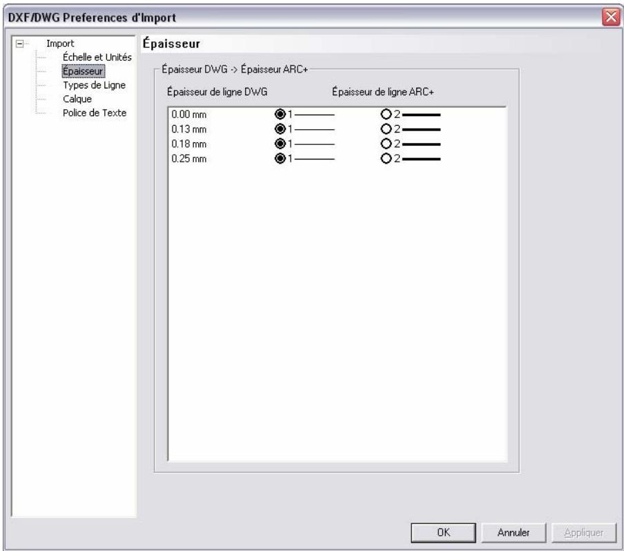 ARC TECHNOLOGY ARC+ 2007 - Epaisseur de ligne - 1