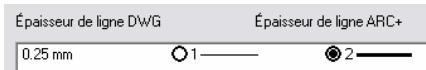 ARC TECHNOLOGY ARC+ 2007 - Epaisseur de ligne - 3