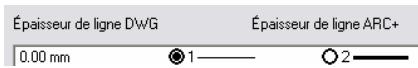 ARC TECHNOLOGY ARC+ 2007 - Epaisseur de ligne - 2