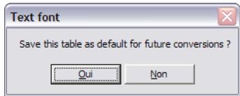 ARC TECHNOLOGY ARC+ 2007 - Police de texte - 2