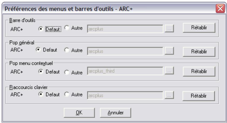 ARC TECHNOLOGY ARC+ 2007 - Définir les composants de l'interface - 1