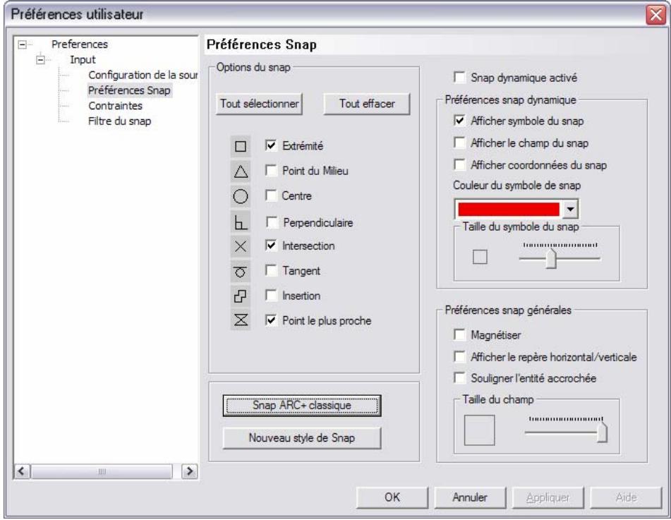 ARC TECHNOLOGY ARC+ 2007 - Préférences utiliser - 1
