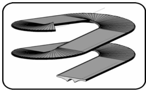 ARC TECHNOLOGY ARC+ 2007 - Convertir un polygone 2D en chemin 3D - 5