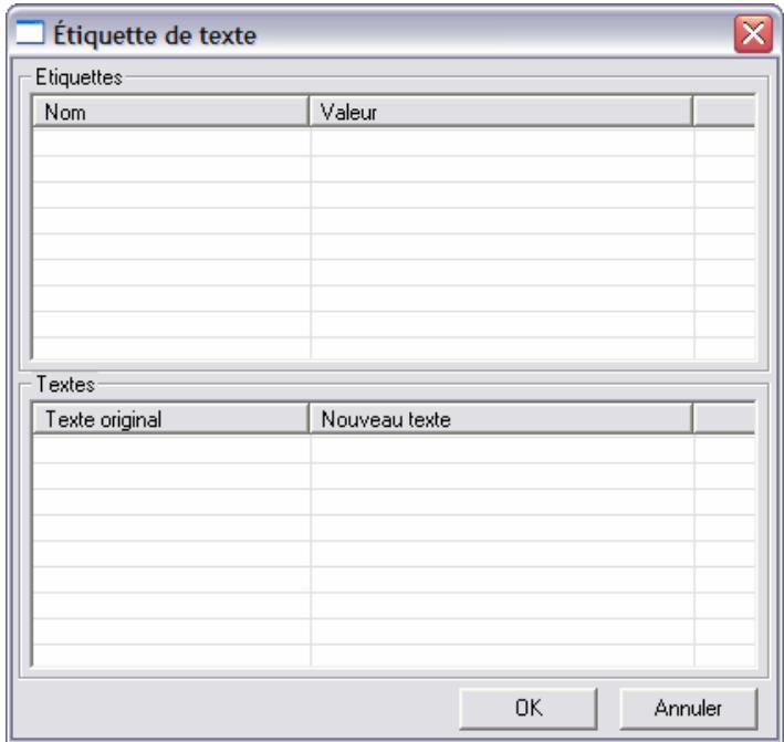 ARC TECHNOLOGY ARC+ 2007 - Modifier les textes sélectionnés - 1