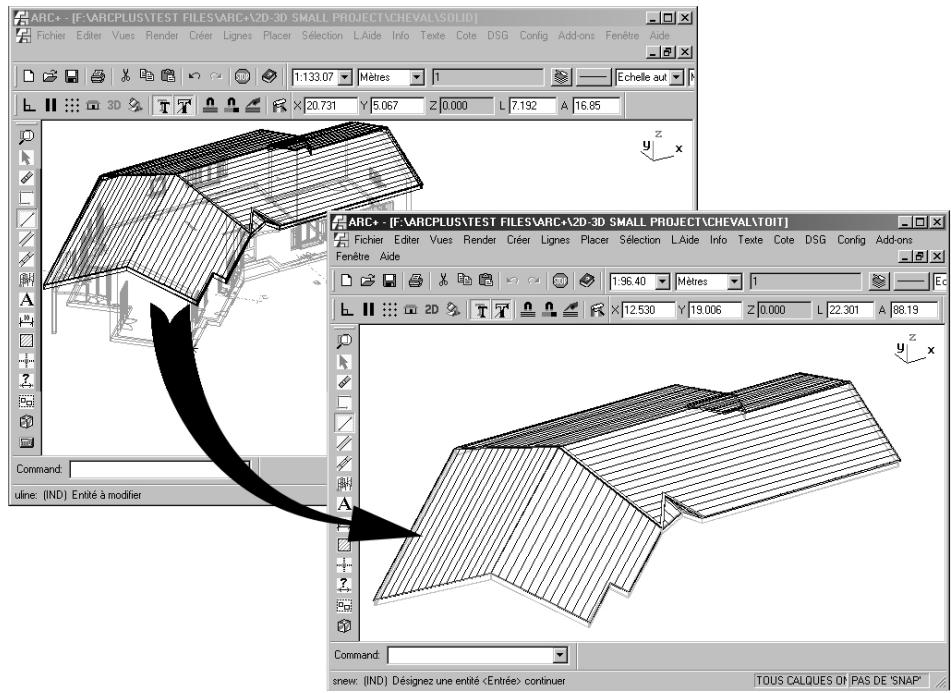 ARC TECHNOLOGY ARC+ 2007 - Clic droit sur l'objet Ouvrir fichier source - 1