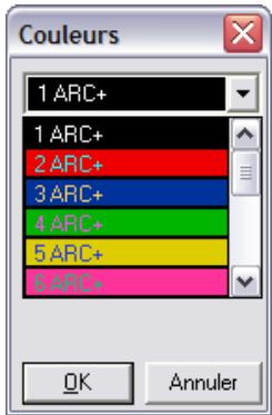 ARC TECHNOLOGY ARC+ 2007 - Sélection par attribut - couleur - 2