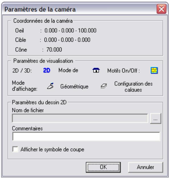 ARC TECHNOLOGY ARC+ 2007 - Paramètres de laamera - 1