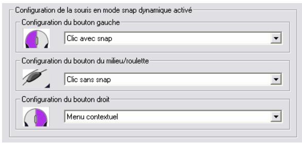 ARC TECHNOLOGY ARC+ 2ND EDITION - Configuration de la souris en mode snap dynamique activé - 1
