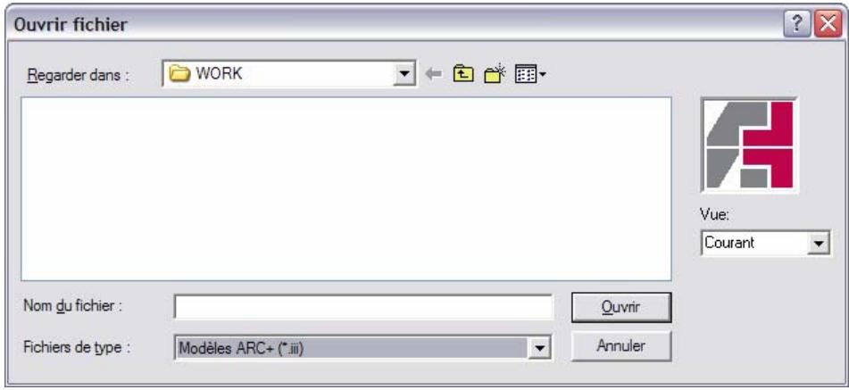 ARC TECHNOLOGY ARC+ 2ND EDITION - Ouverture d'un fichier existant - 3