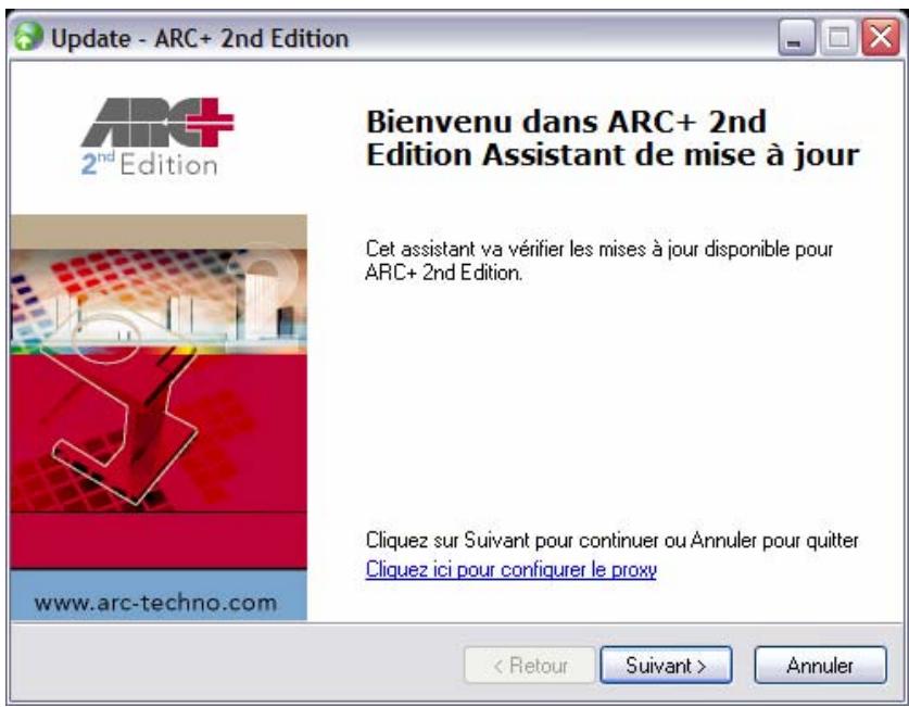 ARC TECHNOLOGY ARC+ 2ND EDITION - L'assistant de mise à jour - 1