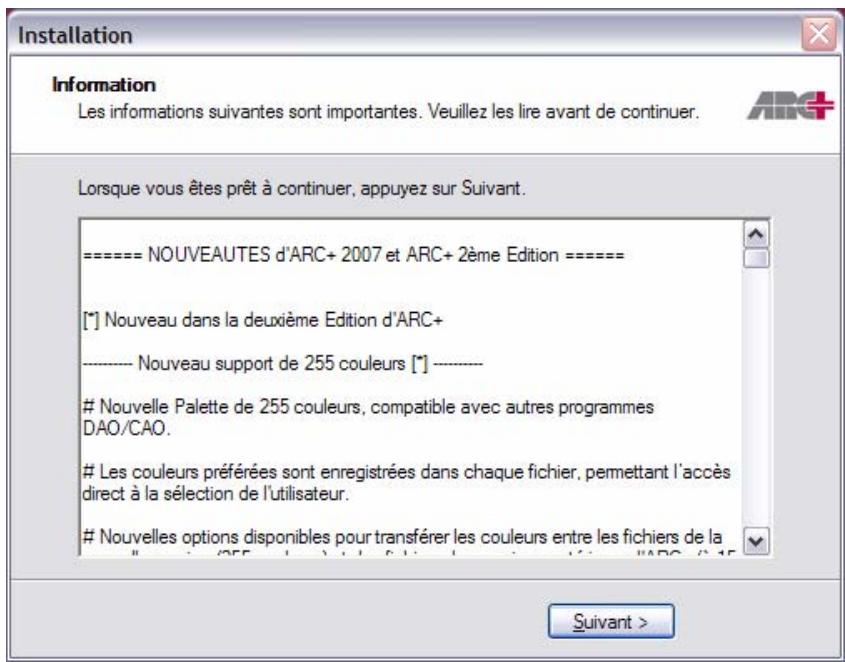 ARC TECHNOLOGY ARC+ 2ND EDITION - Cliquez sur suivant. - 4
