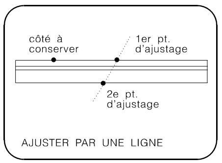 ARC TECHNOLOGY ARC+ 2ND EDITION - Ajustage de l'extrémité d'un mur par une ligne - 1