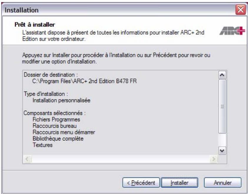 ARC TECHNOLOGY ARC+ 2ND EDITION - Cliquez sur suivant. - 1