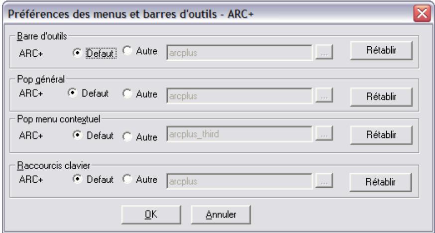 ARC TECHNOLOGY ARC+ 2ND EDITION - Dans le nouveau menu déroulant : - 1