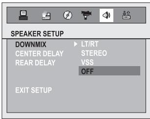 MAGNAT DVS 4232 - Speaker Setup: - 1