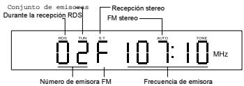 MAGNAT MC 1 - Pantalla durante el uso de la radio - 1