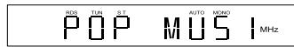 MAGNAT MC 1 - Messages on the display (with examples) - 4