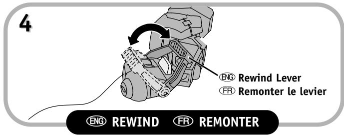 MATTEL RESCUE HEROES POWERMAX ULTIMATE ROBOTICS VEHICLE - ENG CAUTION FR MISE EN GARDE - 4