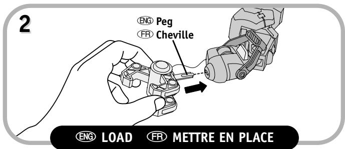 MATTEL RESCUE HEROES POWERMAX ULTIMATE ROBOTICS VEHICLE - ENG CAUTION FR MISE EN GARDE - 2