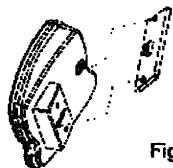 CURTIS TID991 - INSTALLATION SUR UN MUR GRACE A UNE PLAQUE MUBALE - 2