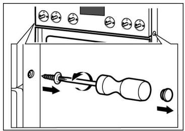 BALAY 3CGX468BT - Déposer le bandeau de commande : - 2