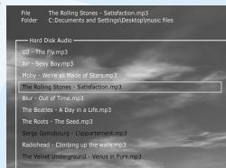 KISS DP-508 - functions du disque dur - 1
