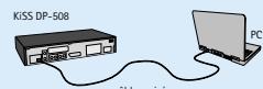 KISS DP-508 - connexion - 6