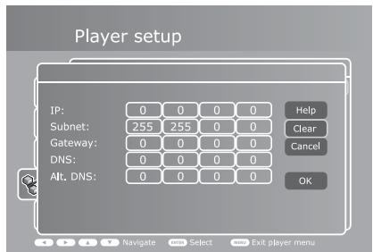 KISS DP-600 - Network Settings (Paramètres réseau) - 3