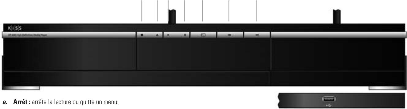 KISS DP-600 - Face avant - 1