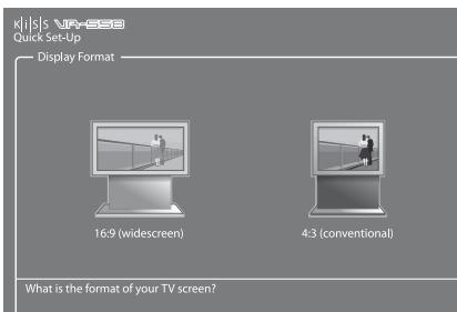 KISS VR-558 - Sélection de la TV - 4