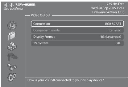 KISS VR-558 - Sortie video - 1
