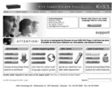 KISS VR-558 - Installation du firmware - 1