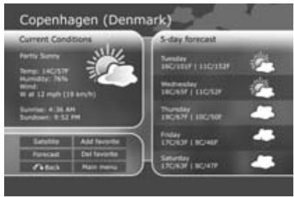 KISS VR-558 - Configuration et consultation de la météo - 4
