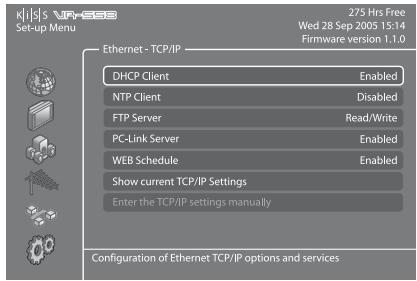 KISS VR-558 - Paramètres divers - 4