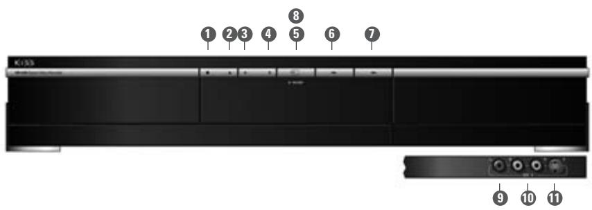 KISS VR-558 - Panneau avant - 1