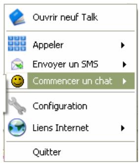 NEUF TELECOM NEUF TALK - Il y a 3 manières de commencer un chat : - 1
